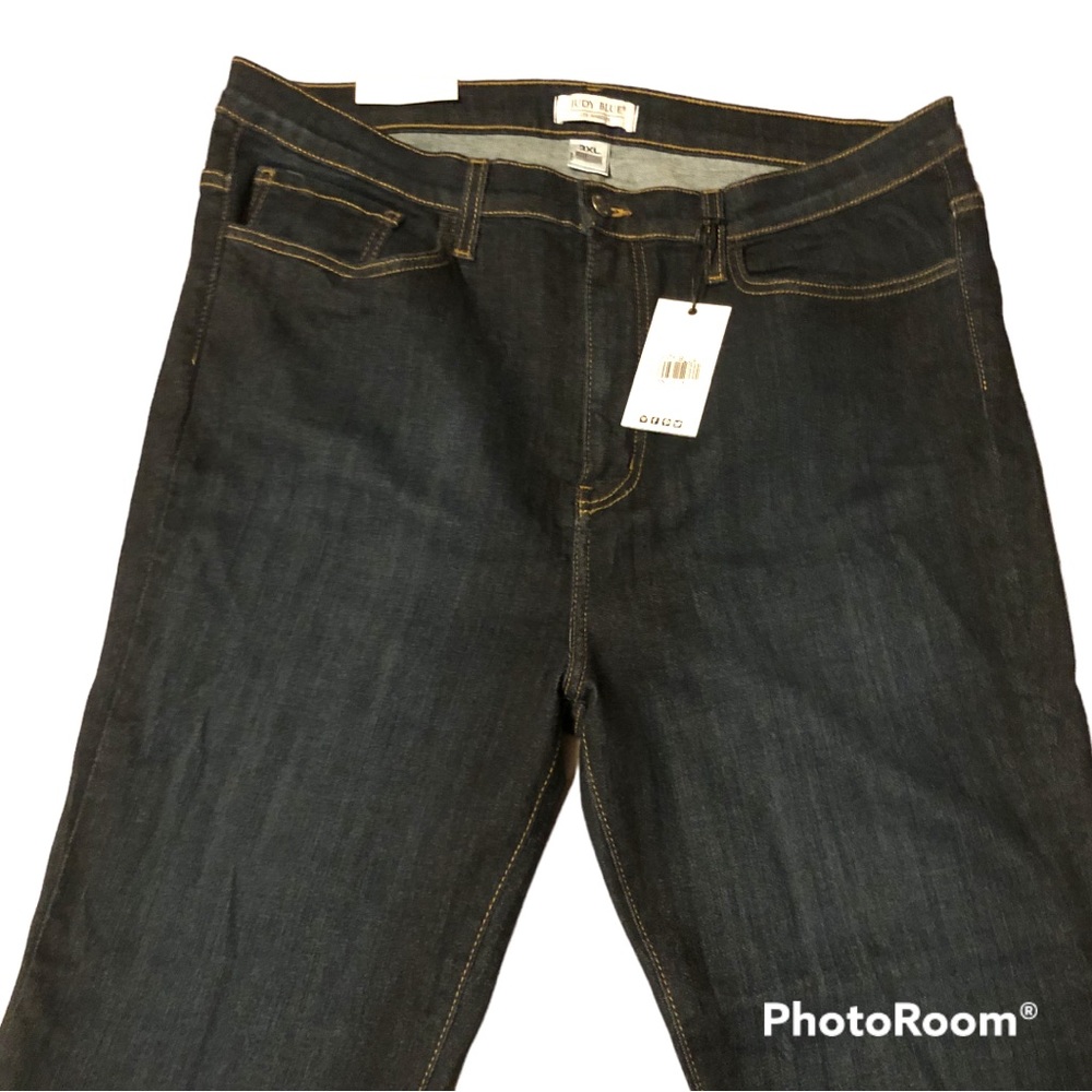 Judy Blue Jeans Mid Rise Skinny Dark Wash 3X NWT